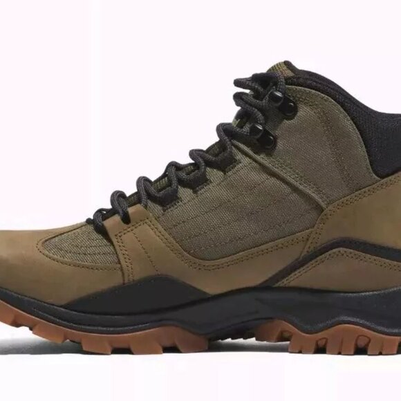 NEW Men's TIMBERLAND MT Maddsen Water Resist Mid Hiking Boot 0A6BNN SIZE 10 - Picture 11 of 16